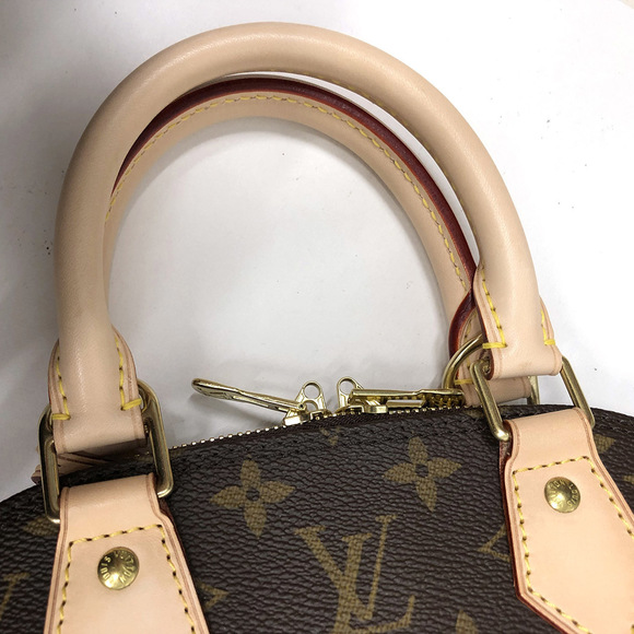 Louis Vuitton Alma BB Monogram 2way Hand Shoulder Bag Brown - Picture 10 of 11
